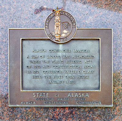 National Register #76000359: Alaska Governor's Mansion in Juneau, Alaska