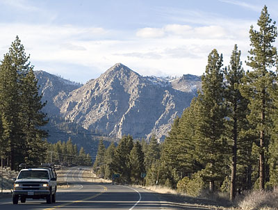 Highway 89 Near Woodfords, California