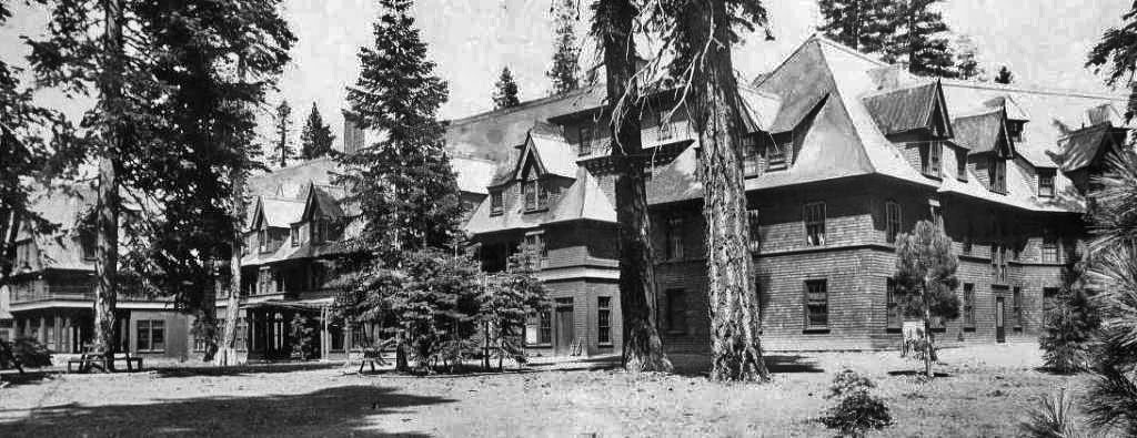 The Tahoe Tavern on Lake Tahoe was designed by Bliss & Faville and built 1903.