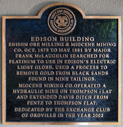 Edison Building in Oroville, California