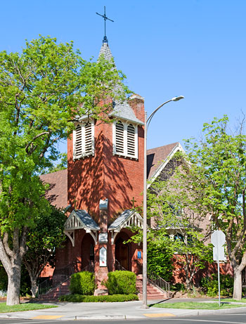 National Register #82002171: St. Johns Episcopal Church in Chico, California