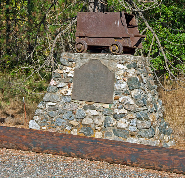 California Historical Landmark #286: Rail Road Flat