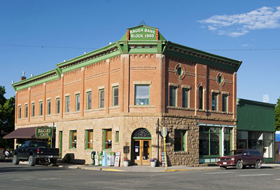 National Register #03001009: Bauer Bank Block in Mancos, Colorado