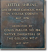 Grand Island Shrine in Colusa County, California
