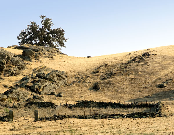 California Historical Landmark 238: Swift's Stone Corral in Colusa County, California
