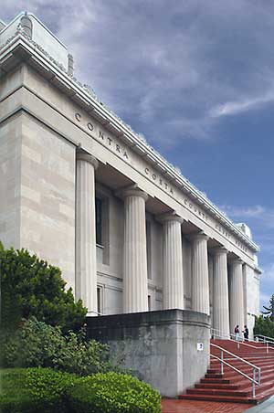 National Register #91001385: Contra Costa County Court House in