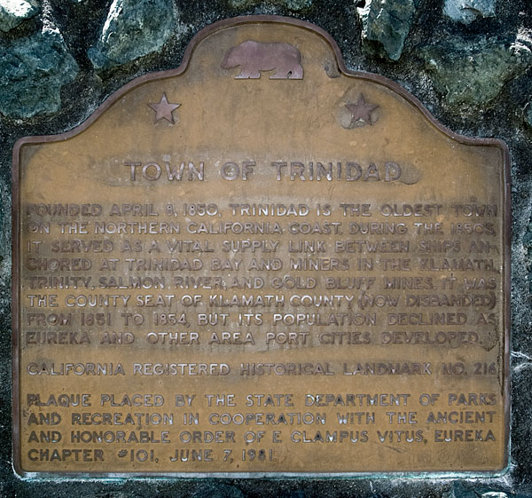 California Landmark 216: Trinidad