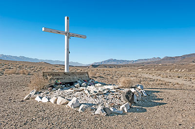 Lorenza and Larkin McKellips Gravesite Near Death Valley