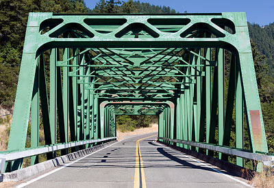 Mendocino County Point of Interest: Eel River Bridge 10-37