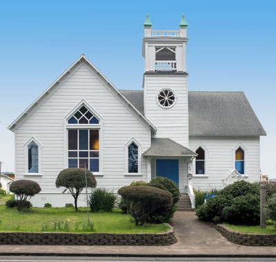 National Register #90001366: Saint Paul's Methodist Episcopal Church in Point Arena