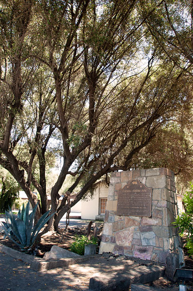 California Historical Landmark #548: Canal Farm Inn in Los Banos
