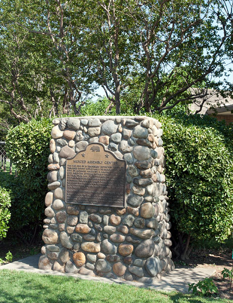 California Historical Landmark #934: Merced Assembly Center for Japanese Americans