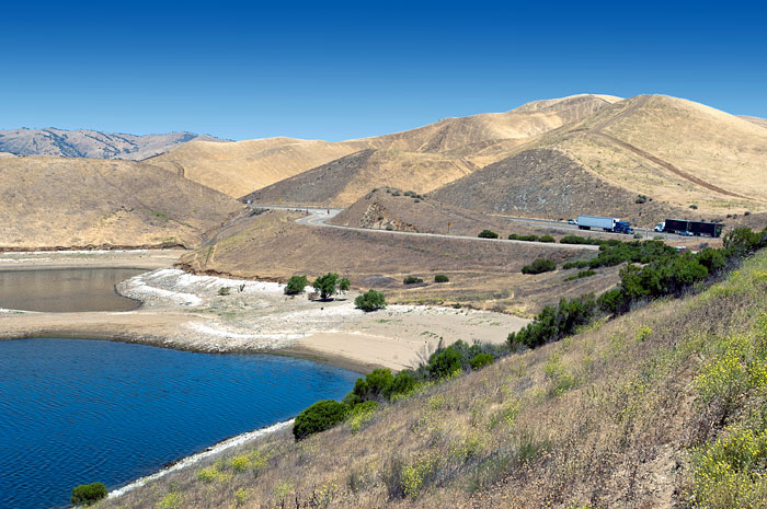 San Luis Reservoir and Pacheco Pass