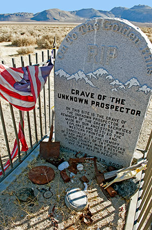 Historic Point of Interest: Grave of the Unknown Prospector