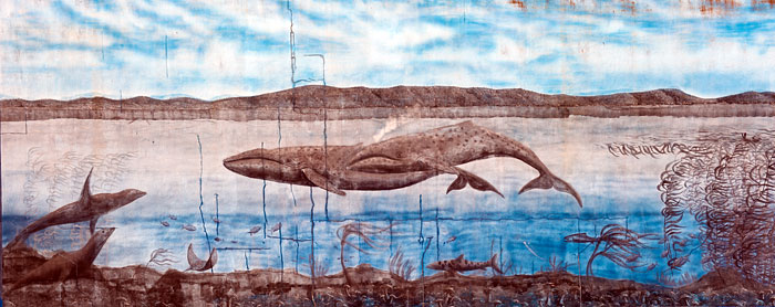 Cannery Row Mural in Monterey