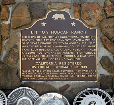 California Landmark 939: Hubcap Ranch in Pope Valley