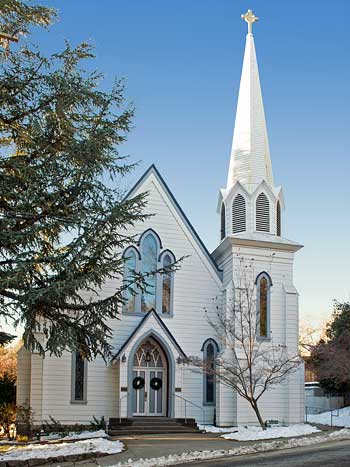 nevada trinity church california episcopal county historic interest december