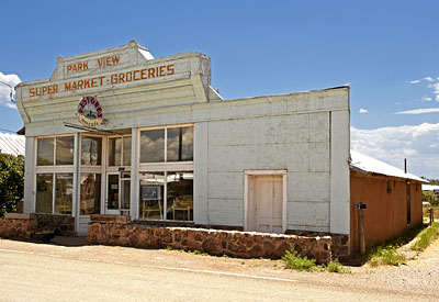 National Register #85000828: Los Ojos (Parkview) Historic District in Los Ojos, New Mexico