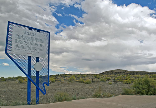 Nevada Historic Marker 27: Grimes Point in Churchill County