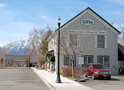 Record Courier Building in Gardnerville