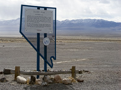 Nevada Historical Marker 155: Silver Peak