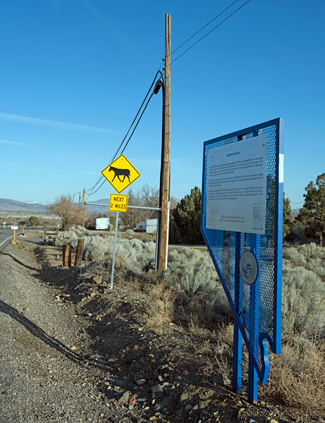Nevada Historical Marker 218: Geiger Station