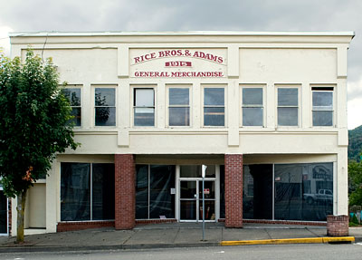 National Register #83002149: Rice Brothers and Adams Building in Myrtle Creek