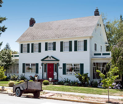 National Register #90000282: Amos Earle Voorhies House in Grants Pass
