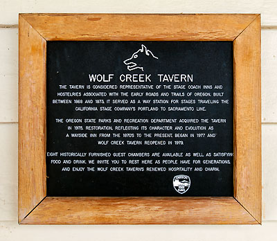 National Register #72001081: Wolf Creek Tavern