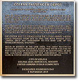 Passenger Depot in Colfax, California