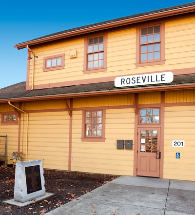 Intermodal Depot in Roseville