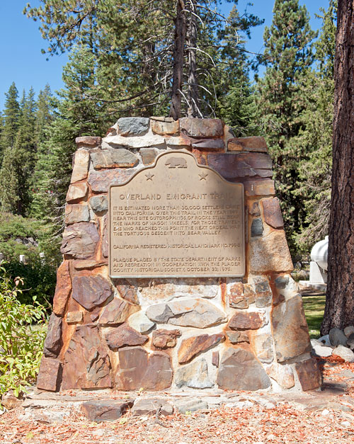 California Historical Landmark #799: Overland Emigrant Trail