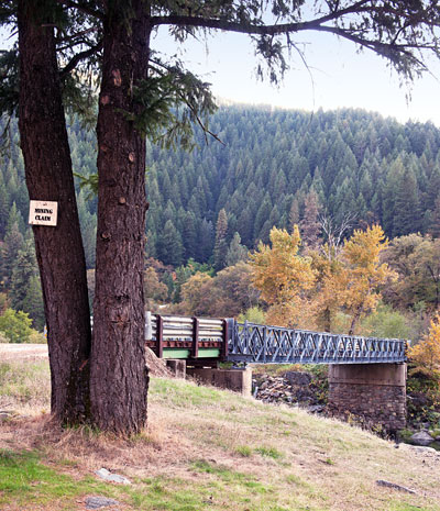 Contemporary Mining Claim Near Feather River
