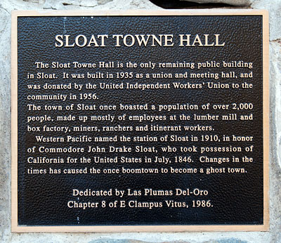 Sloat Towne Hall