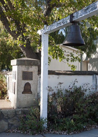 El Camino Real Bell in San Juan Bautista