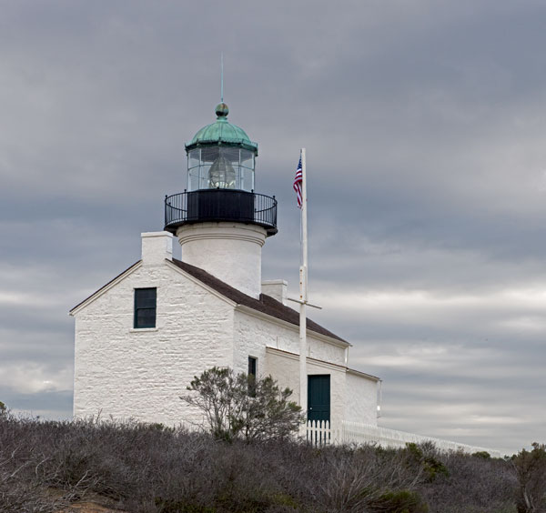 California Historical Landmark 51: Old Point Loma Lighthouse