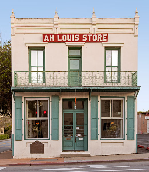 California Historical Landmark 802: Ah Louis Store in San Luis Obispo