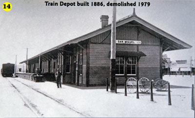 National Register #78003519: Southern Pacific Railroad Depot in San Miguel
