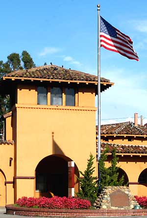 Burlingame Railroad Station Commemorative Plaque