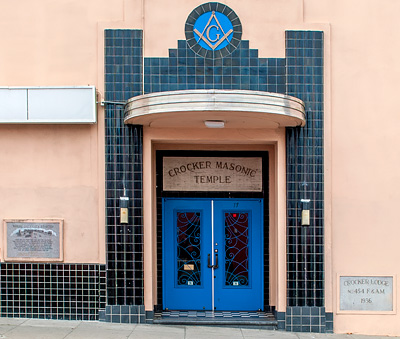 California Point of Interest: Daly City Masonic Hall