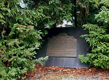 Our Lady of the Wayside Commemorative Plaque in Portola Valley