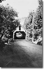 Glen Canyon Covered Bridge in Santa Cruz, California