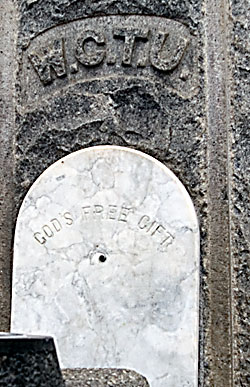 W.C.T.U. Fountain in Watsonville City Plaza