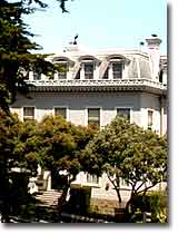 Archbishop's Mansion, Alamo Square, San Francisco. Photograph copyright &copy; 2003 by Alvis E Hendley.