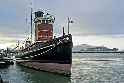 National Register #75000225: Hercules Steam Tugboat in San Francisco