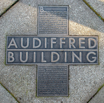 San Francisco Landmark 7: Audiffred Building