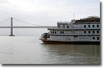 San Francisco Belle Docked Alongside Pier 3. Photograph copyright &copy; 2008 by Alvis E Hendley.
