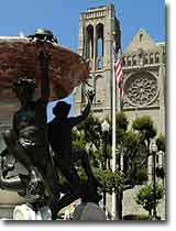 Huntington Park and Grace Cathedral, San Francisco