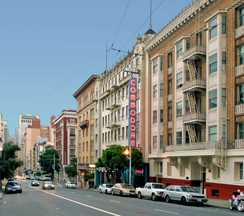 National Register #91000957: Lower Nob Hill Apartment Hotel District