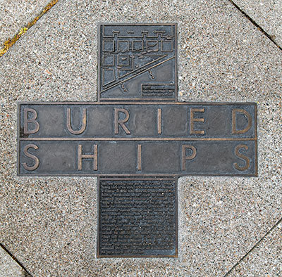 Buried Gold Rush Store Ships in San Francisco